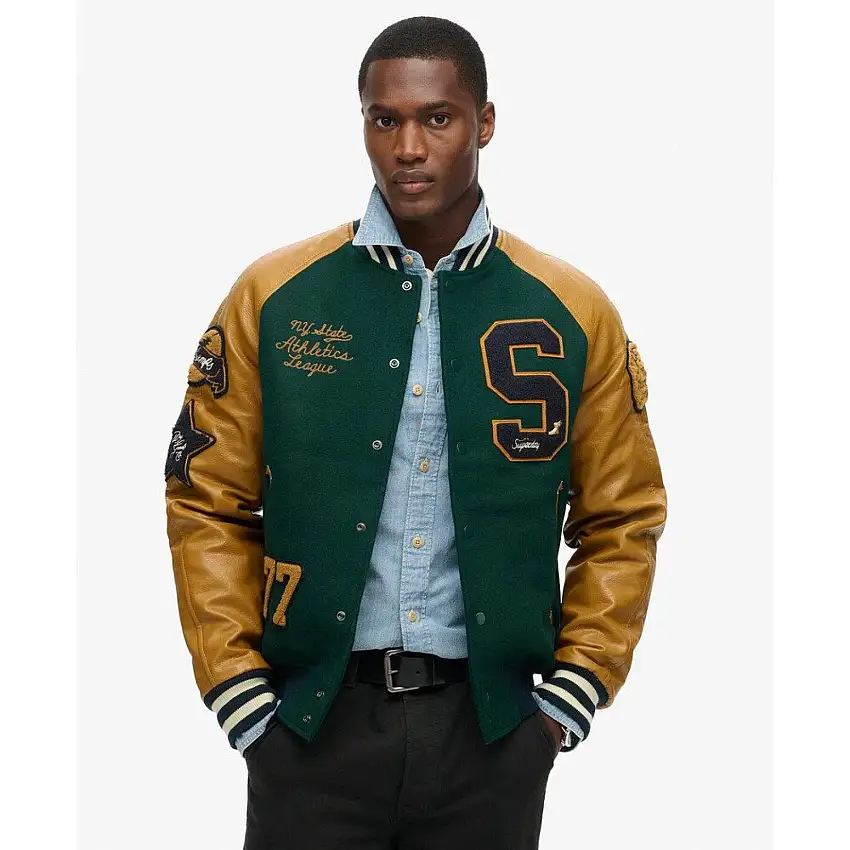 Giacca Superdry College Varsity à écusson