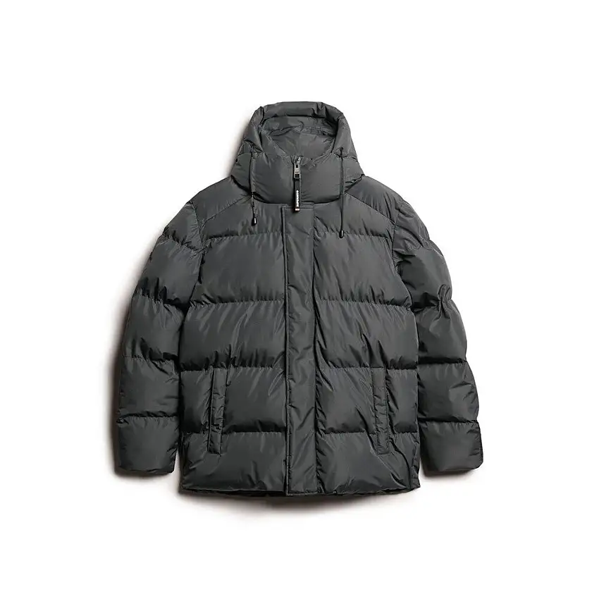 Piumino con cappuccio Superdry Five Baffle