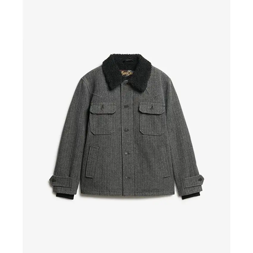 Giacca da lavoro in lana Superdry Merchant Chore