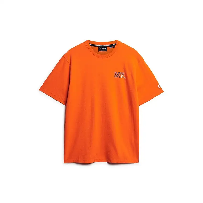 T-shirt oversize con logo Superdry