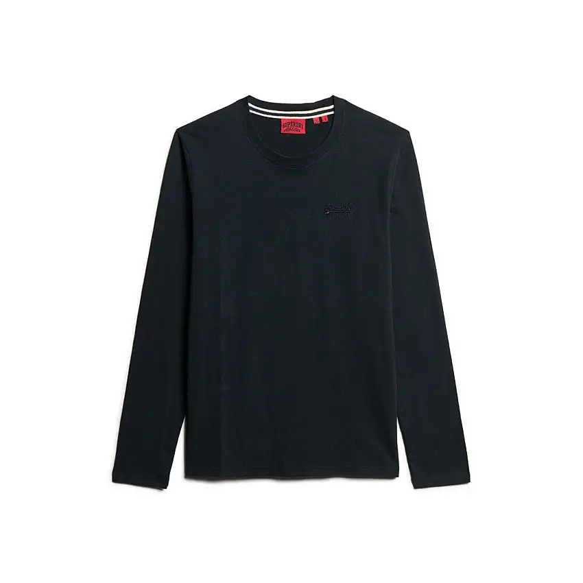 T-shirt a maniche lunghe con logo Superdry Essential [Misura S]