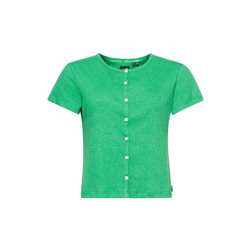 T-shirt da donna button-down Superdry Vintage [Misura S]