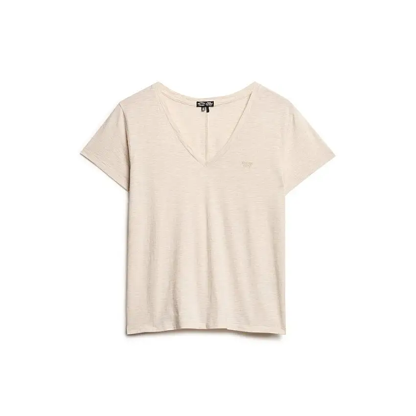 T-shirt da donna con scollo a V Superdry