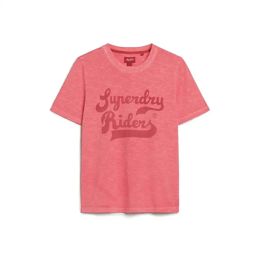 T-shirt casual con stampa effetto bacio donna Superdry Archive