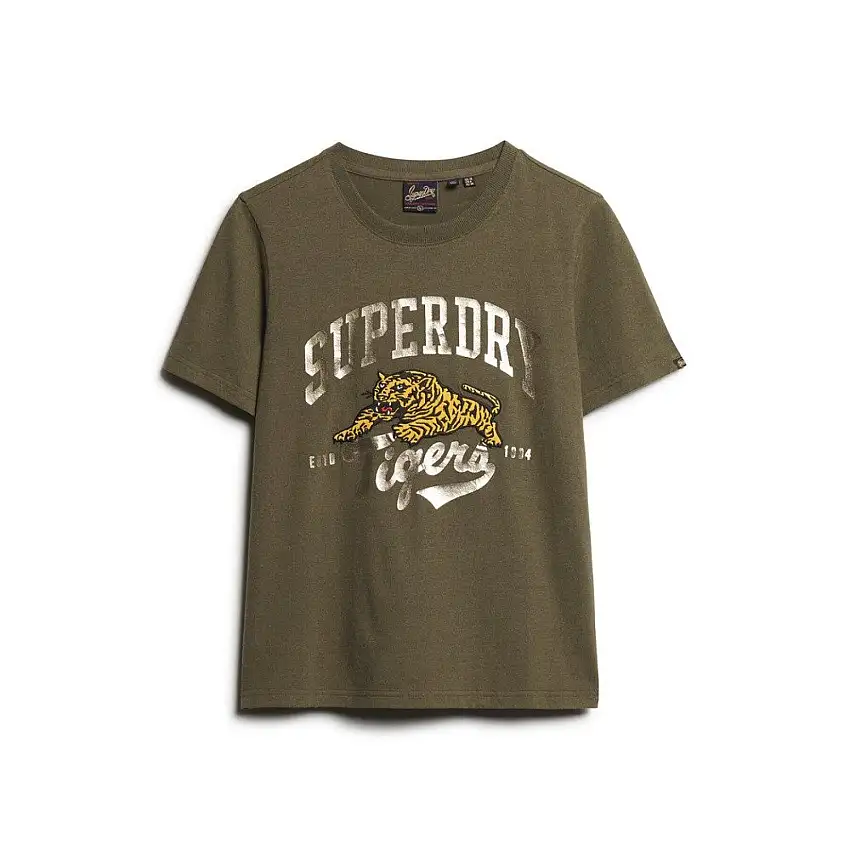 T-shirt classica da donna Superdry Reworked