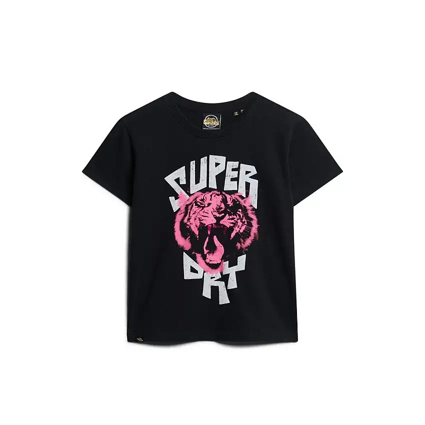 T-shirt da donna Superdry Lo-fi Rock