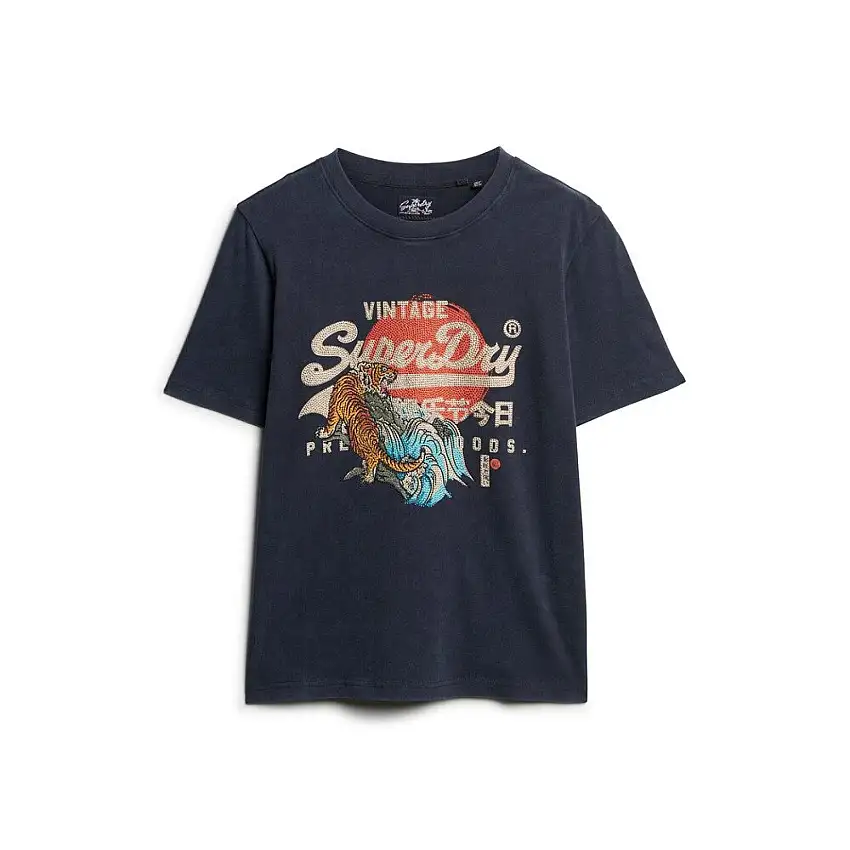 T-shirt casual da donna Superdry Tokyo