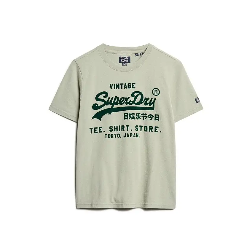 T-shirt classico casual con motivo donna Superdry Vintage Logo