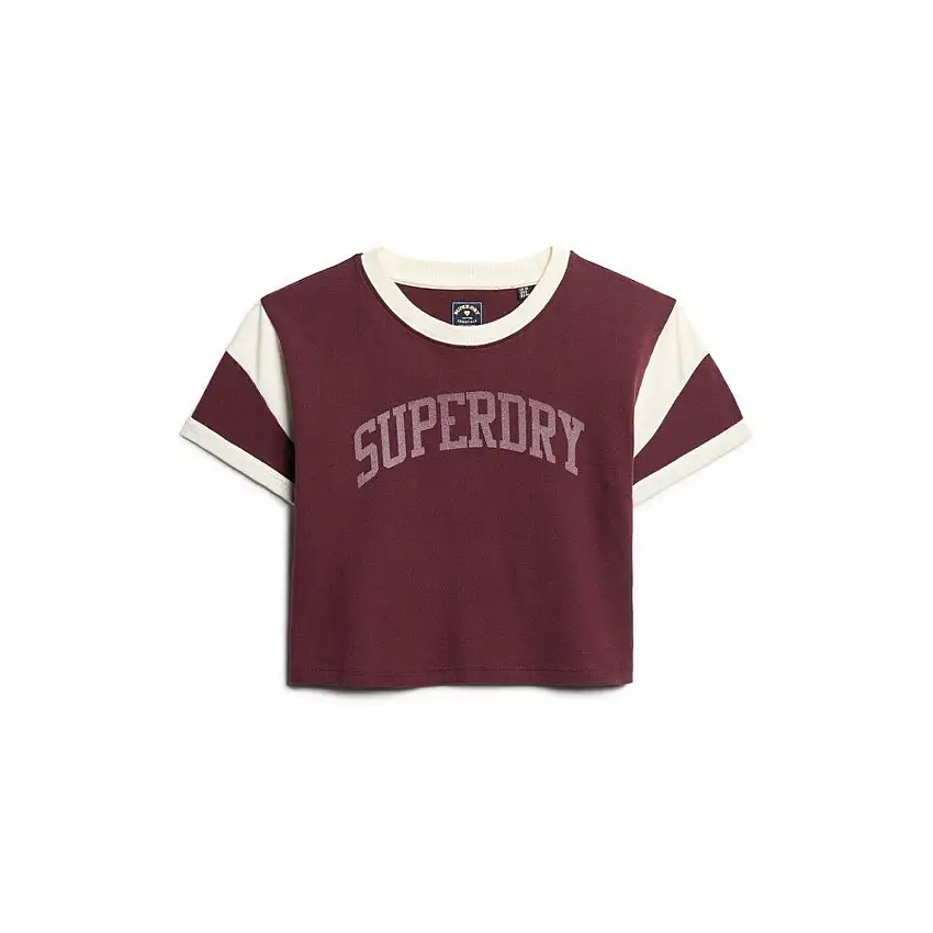T-shirt donna a contrasto Superdry Athletic Essentials [Misura M]