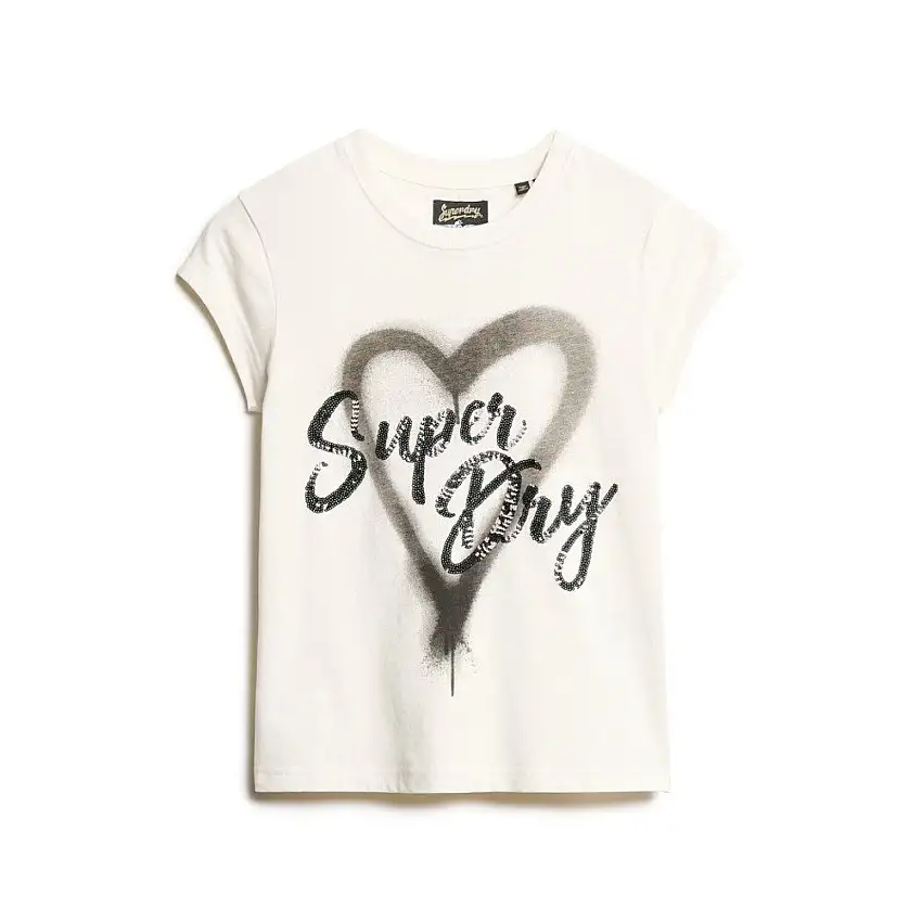 T-shirt da donna Superdry Punk