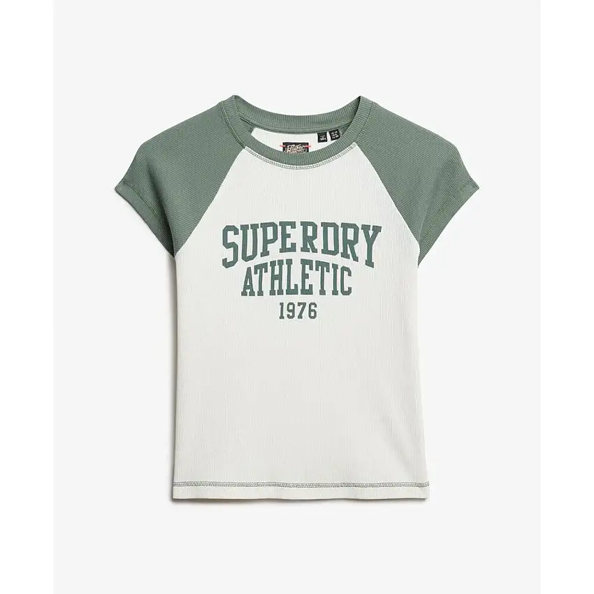 T-shirt con maniche raglan donna Superdry Athletic Essentials