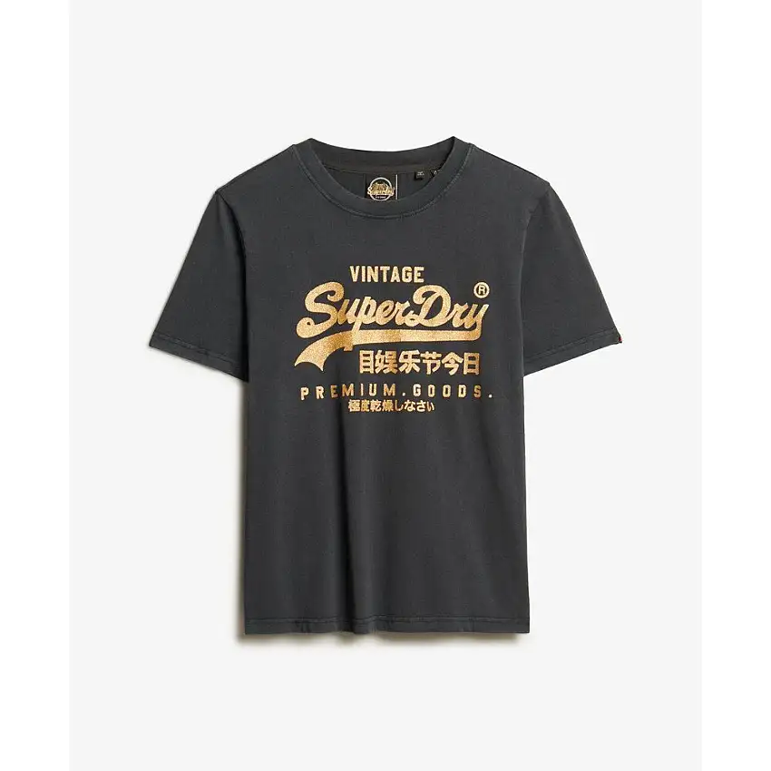 T-shirt casual da donna Superdry Vintage Logo