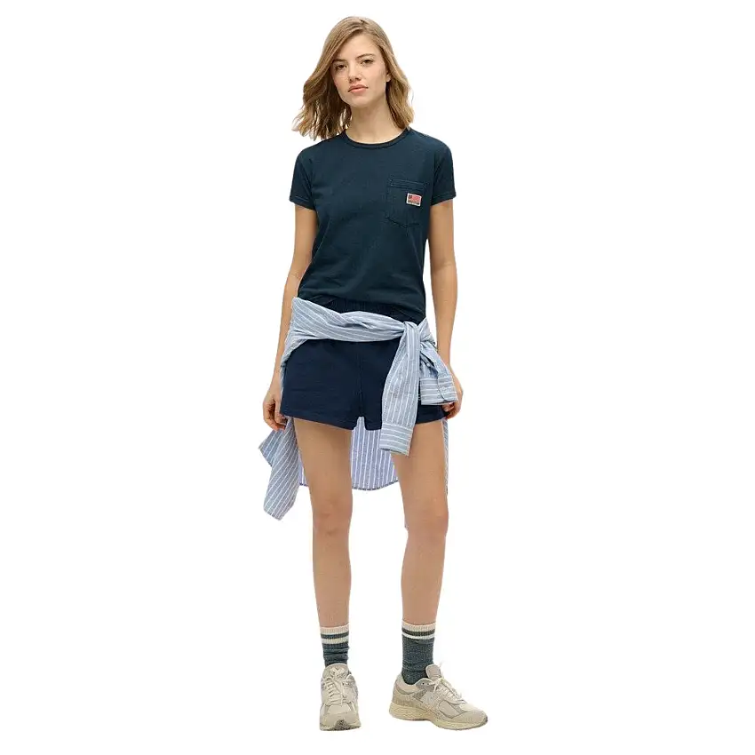 T-shirt da donna con taschino Superdry Athletic Essential