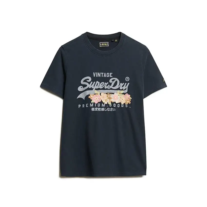 T-shirt da donna Superdry Vintage Logo Premium Goods Floral