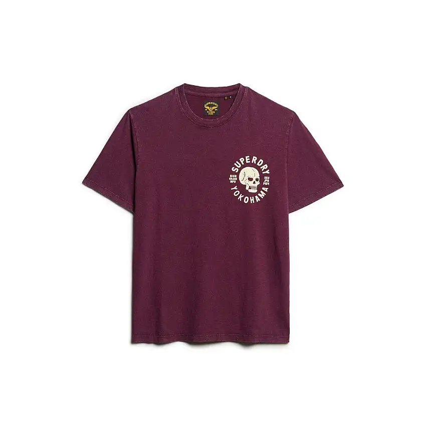 T-shirt oversize da donna Superdry Biker