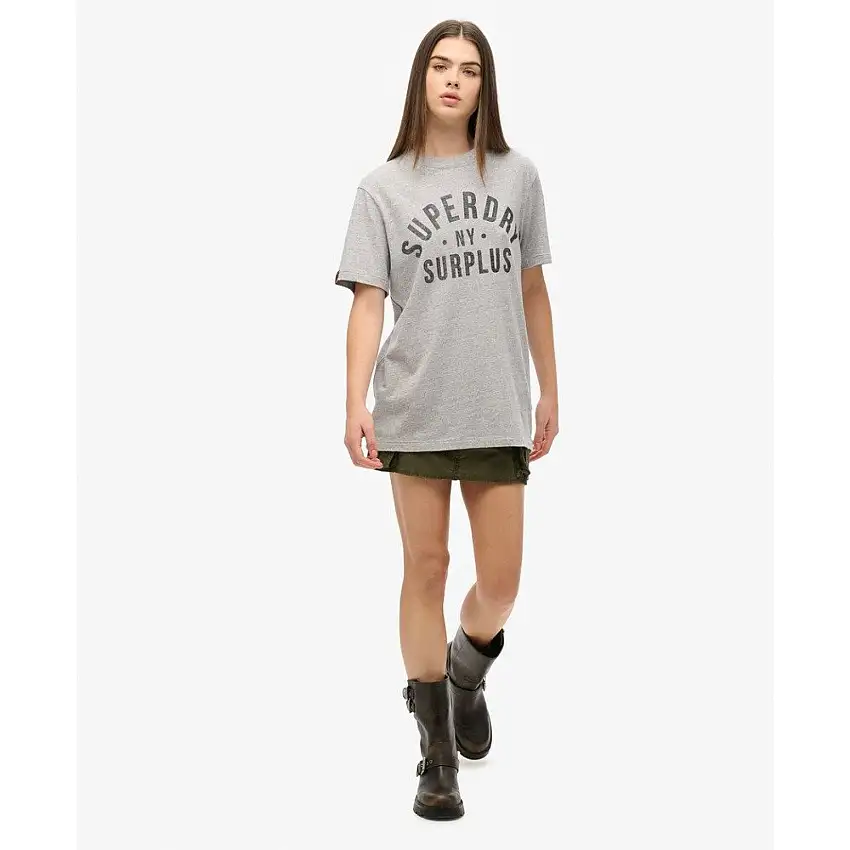 T-shirt oversize da donna Superdry Surplus [Misura L]