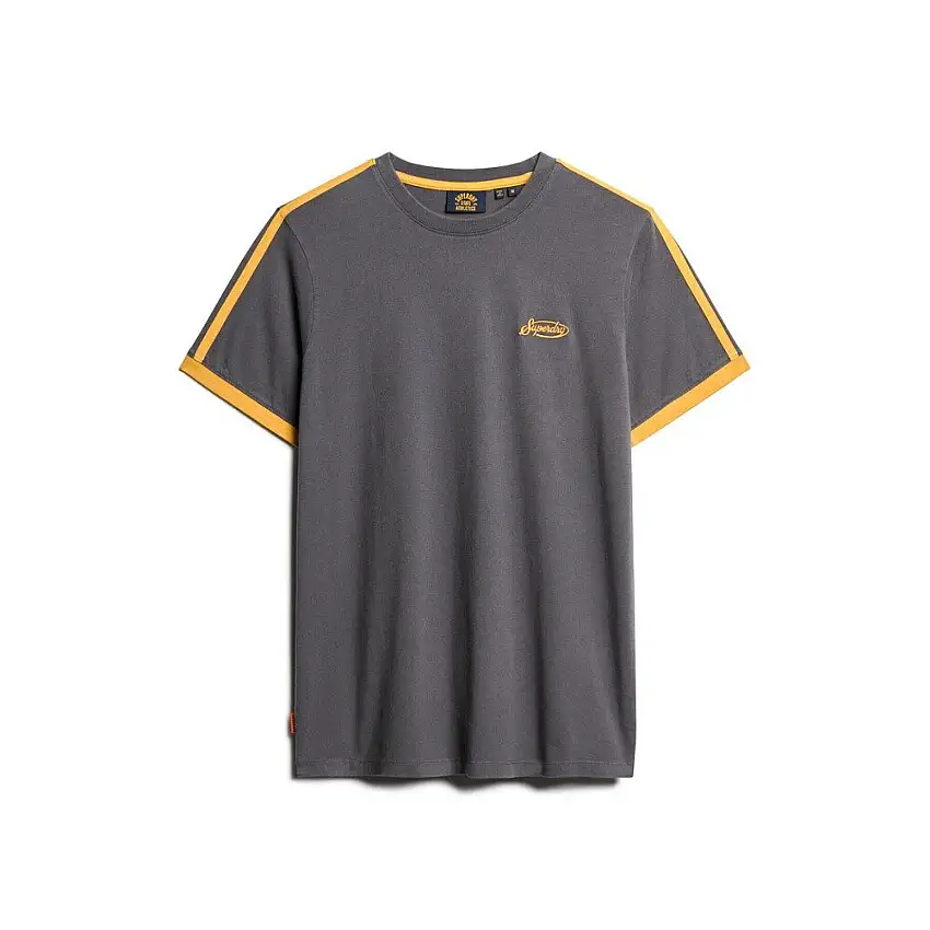 T-shirt retro a righe con logo Superdry Essential [Misura S]