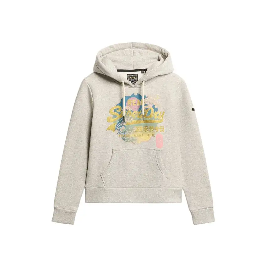 Felpa con cappuccio da donna Superdry Vintage Logo Itago [Misura S]