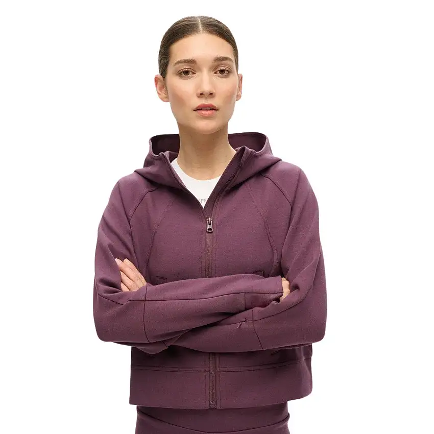 Felpa con cappuccio da donna Superdry Sport Tech Relaxed
