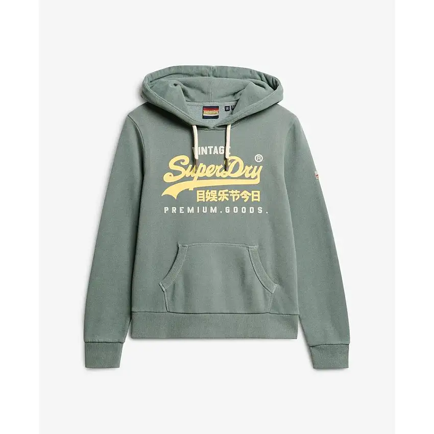 Felpa con cappuccio da donna Superdry Print Vl Graphic