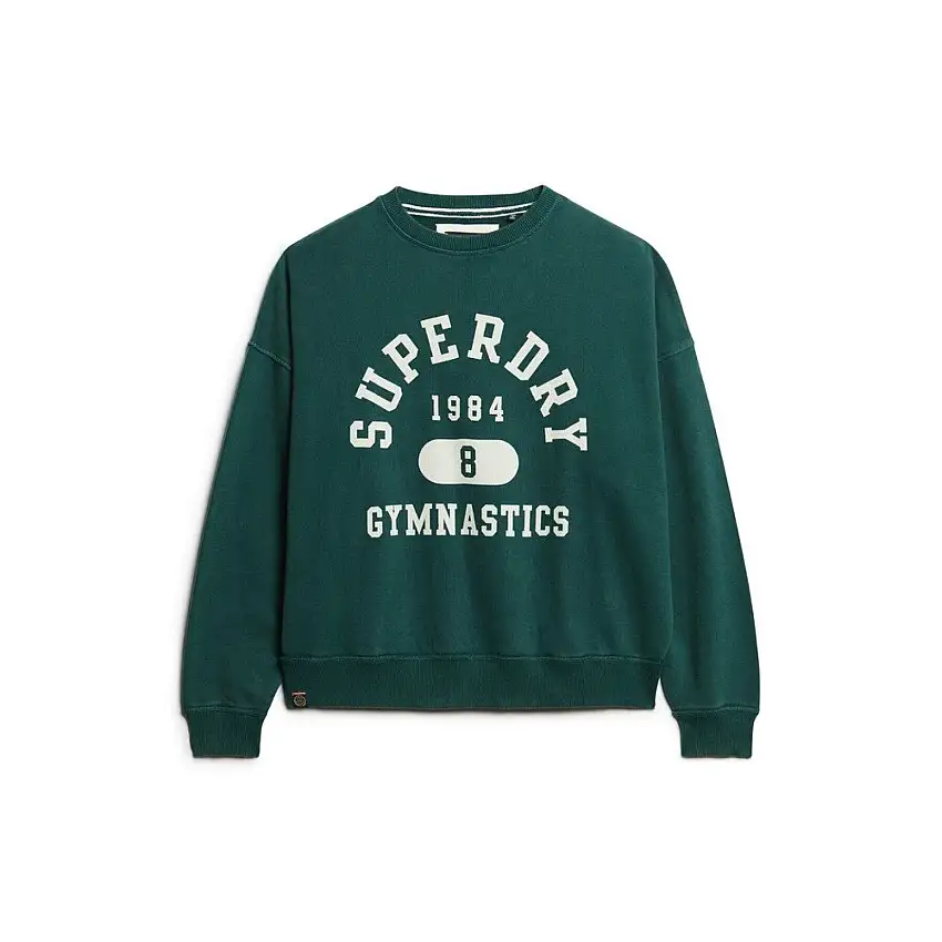 Felpa oversize con stampa donna Superdry Athletic Essentials