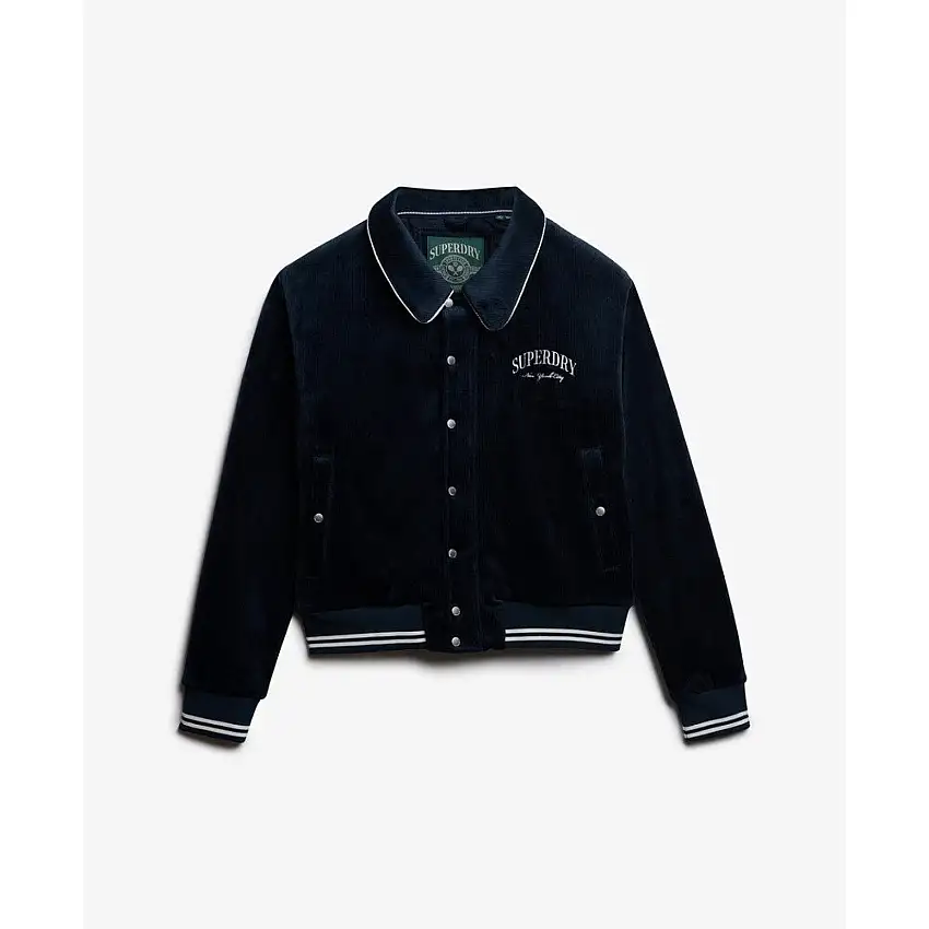 Bomber in jersey da donna Superdry Country Club [Misura XL]