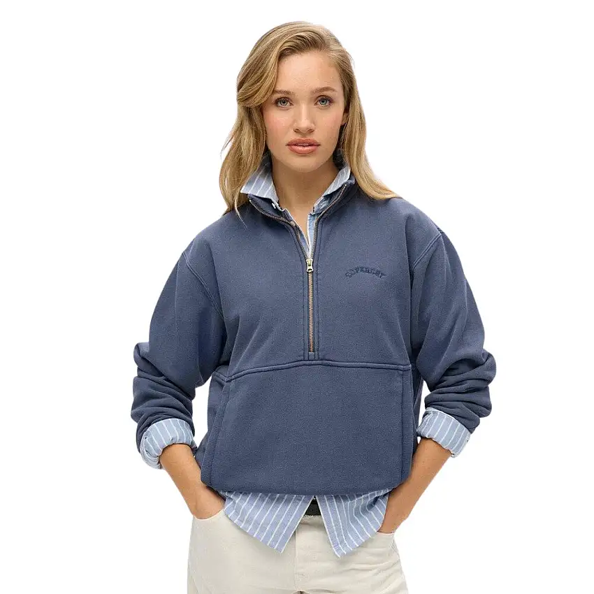 Felpa oversize con collo tondo donna Superdry Athletic Essentials