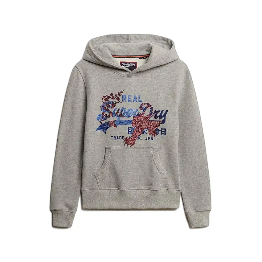 Felpa con cappuccio da donna Superdry Tokyo Vintage Logo