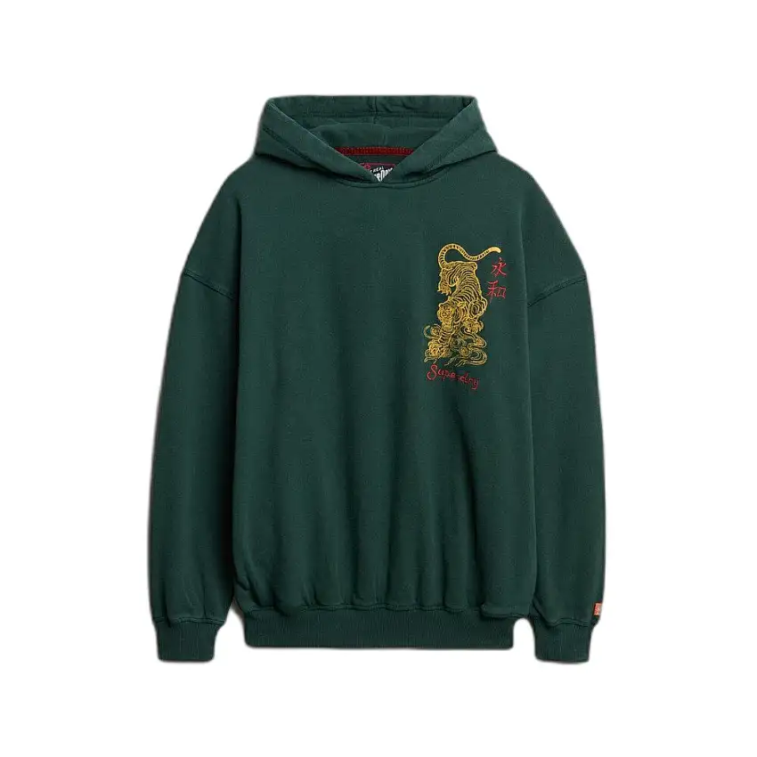 Felpa oversize con cappuccio da donna Superdry Tokyo Narrative