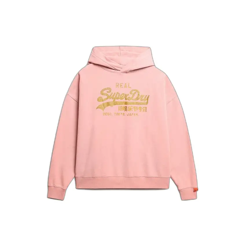 Felpa con cappuccio da donna Superdry Logo Vintage