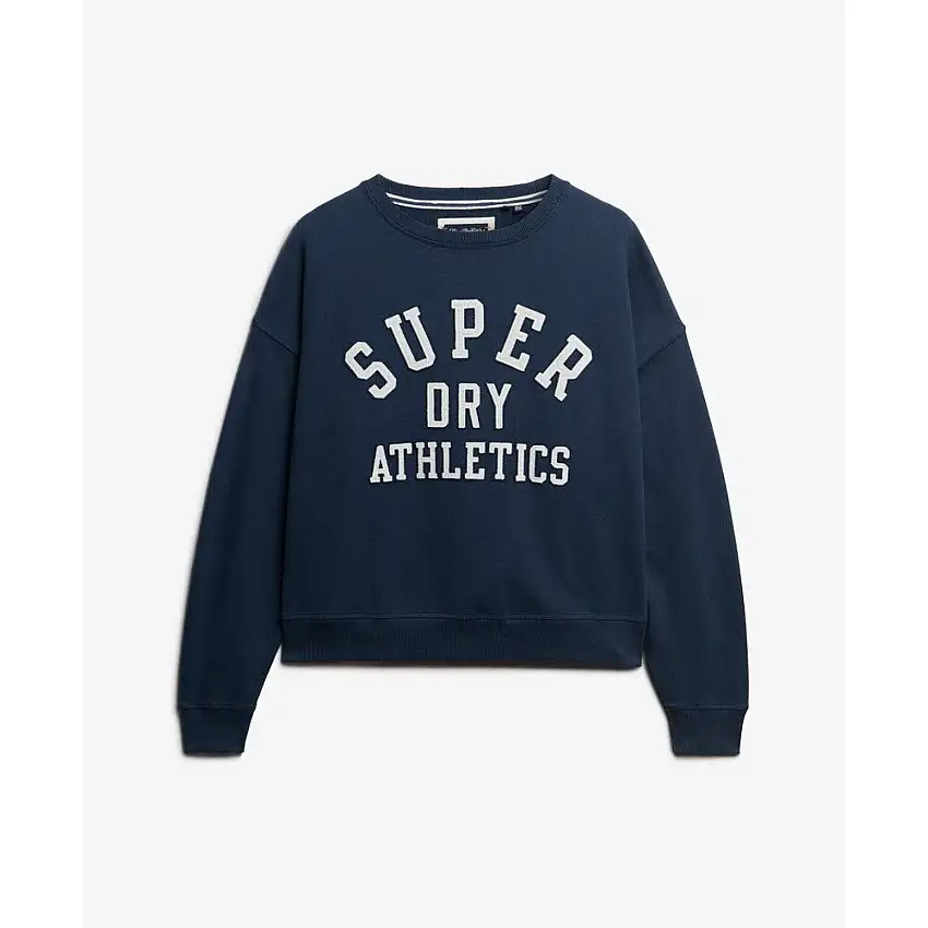 Felpa con testo applicato da donna Superdry Athletic Essentials