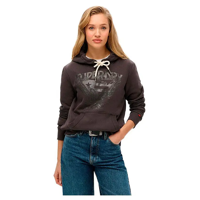 Felpa con cappuccio da donna Superdry American Eagle