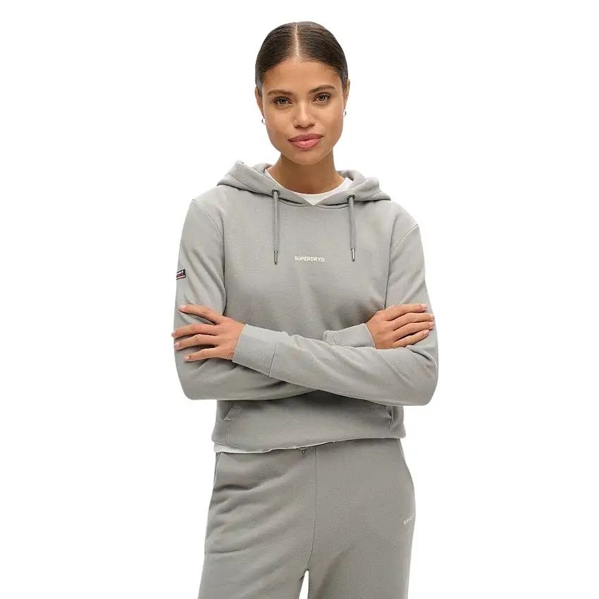 Felpa con cappuccio donna uni Superdry