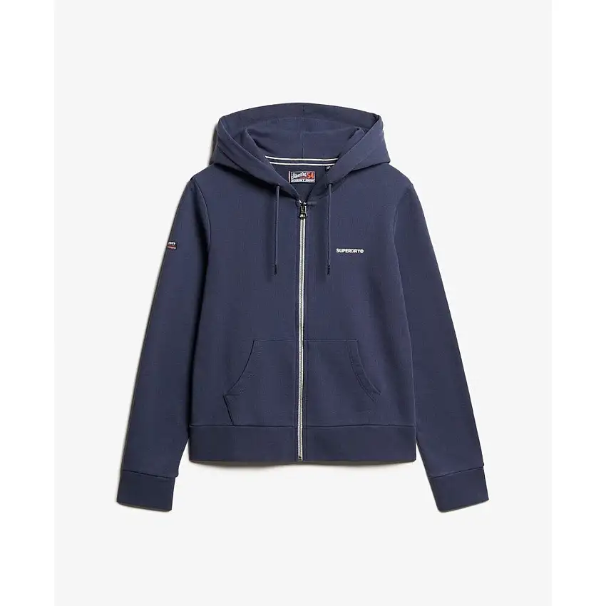 Felpa con cappuccio zip unica donna Superdry