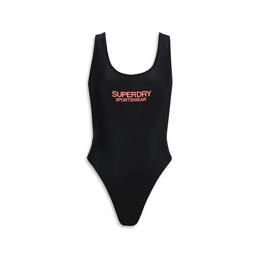 Costume da bagno intero elasticizzato con schiena scoperta donna Superdry