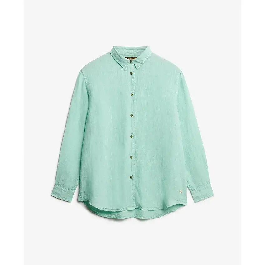 Camicia casual da donna in lino Superdry [Misura XL]