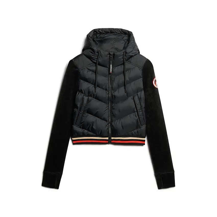 Piumino con cappuccio da donna Superdry Storm Fuji Hybrid