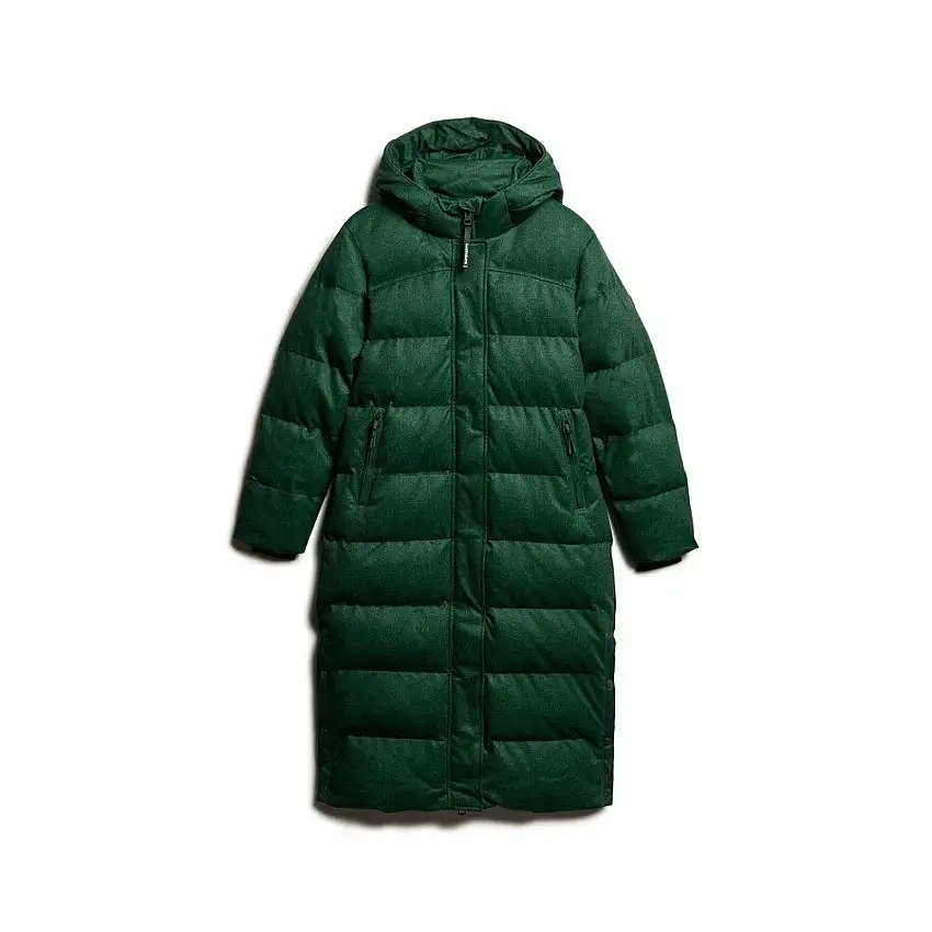 Giacca a vento lunga in tweed da donna Superdry