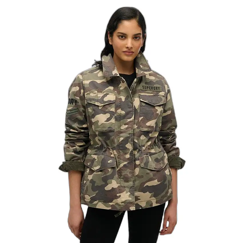 Giacca militare da donna Superdry M65 Fantaisie