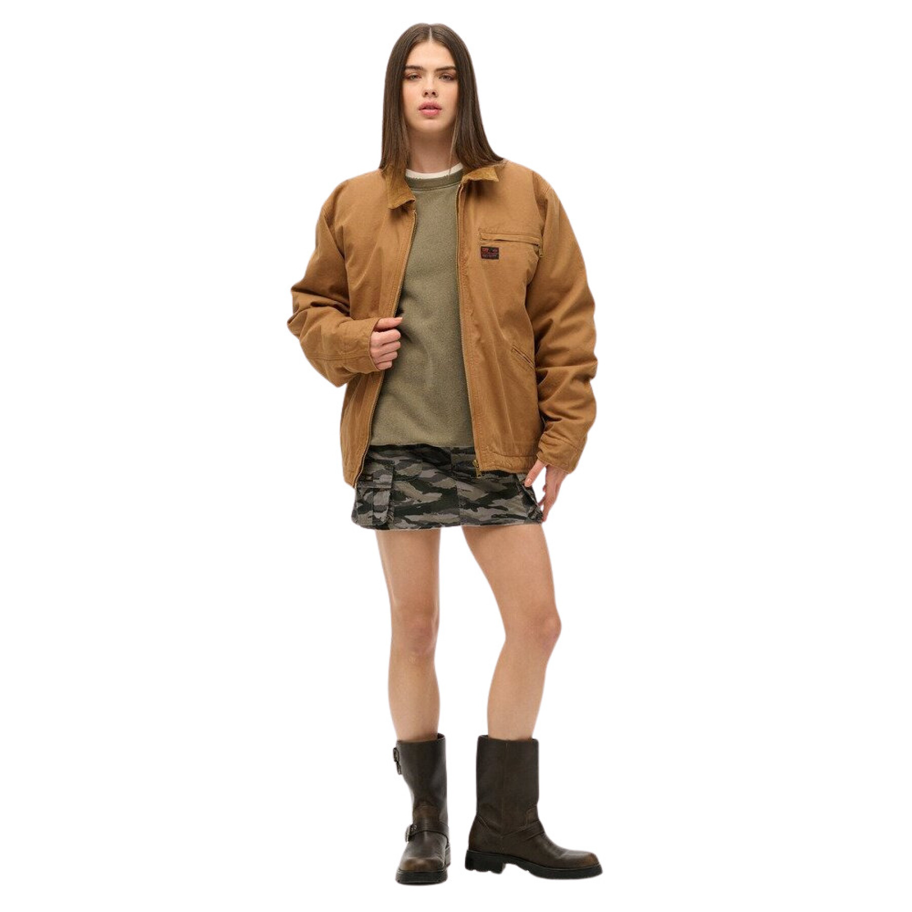 Giacca oversize da donna Superdry Surplus Ranch