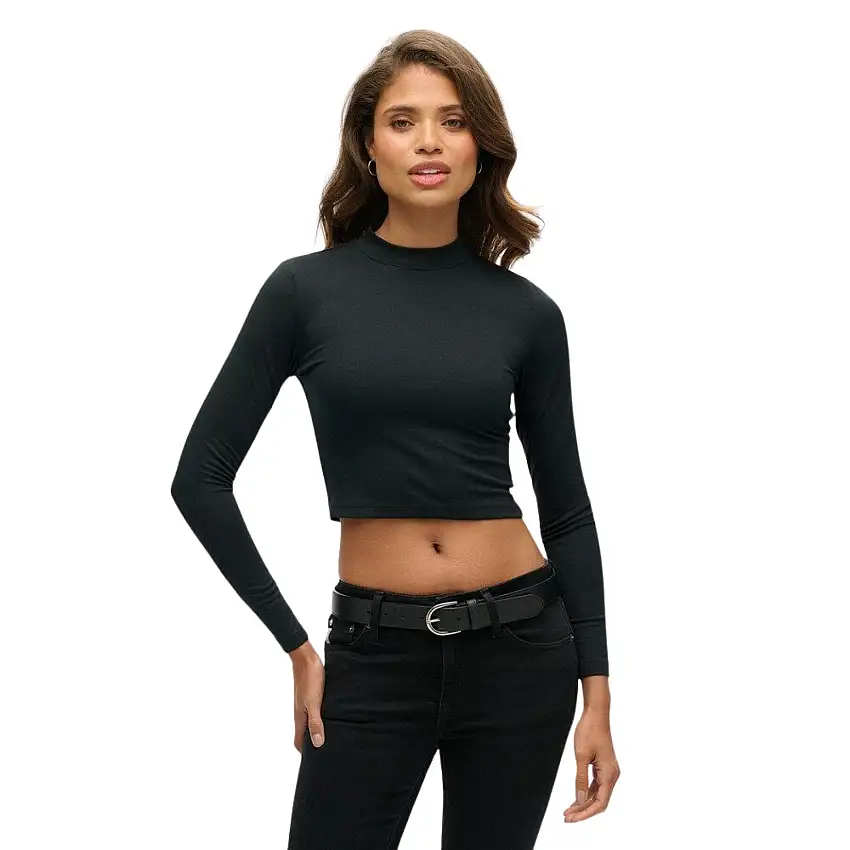 Maglietta a maniche lunghe e schiena scoperta donna Superdry