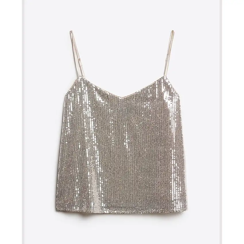 Canottiera da donna in paillettes Superdry