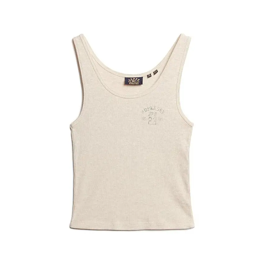 Canottiera da donna a coste Superdry Athletic Essential