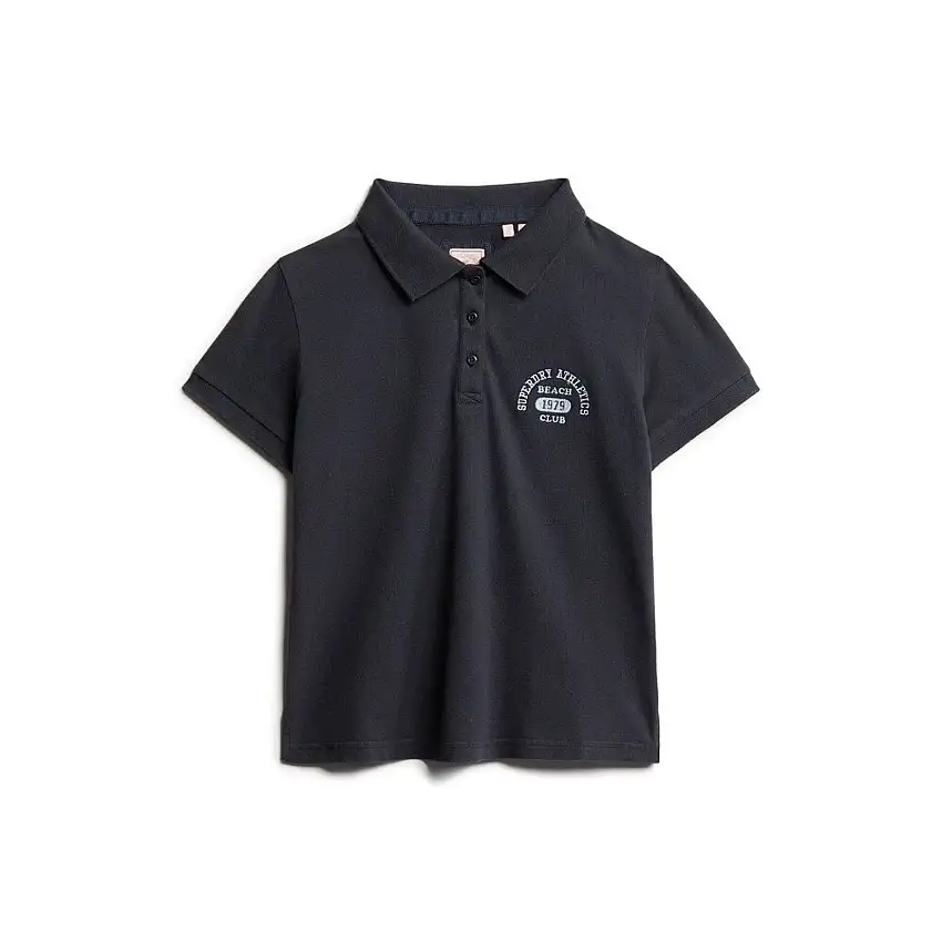 Polo aderente donna Superdry Athletic Essentials 90s