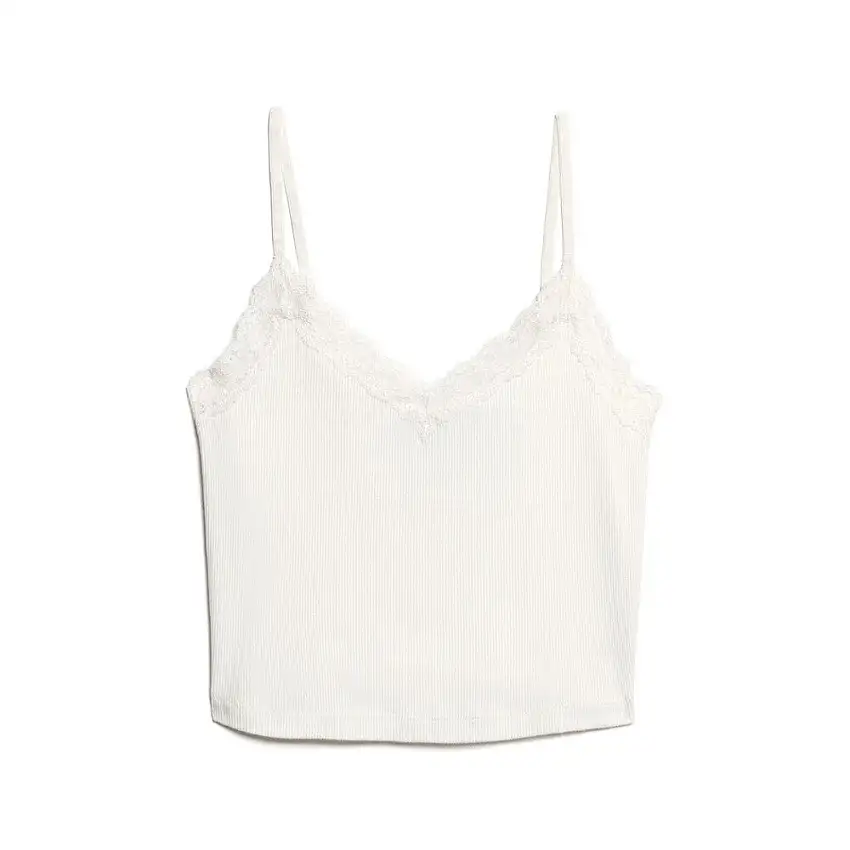 Canotta corta con bordo in pizzo donna Superdry Athletic Essentials