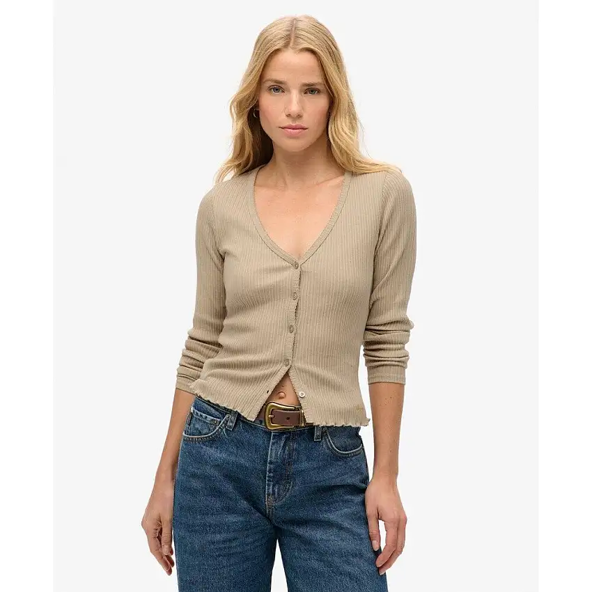 Cardigan con bottoni da donna Superdry Essential [Misura 2XS/XS]