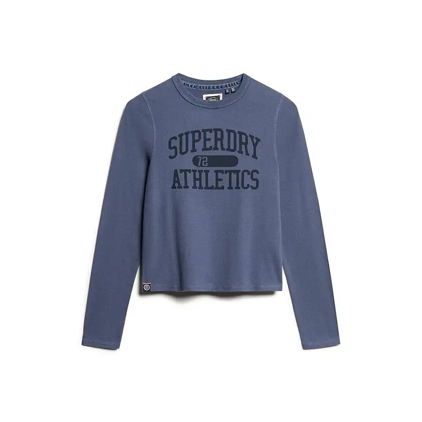 T-shirt da donna slim-fit Superdry Athletic Essentials Ringer