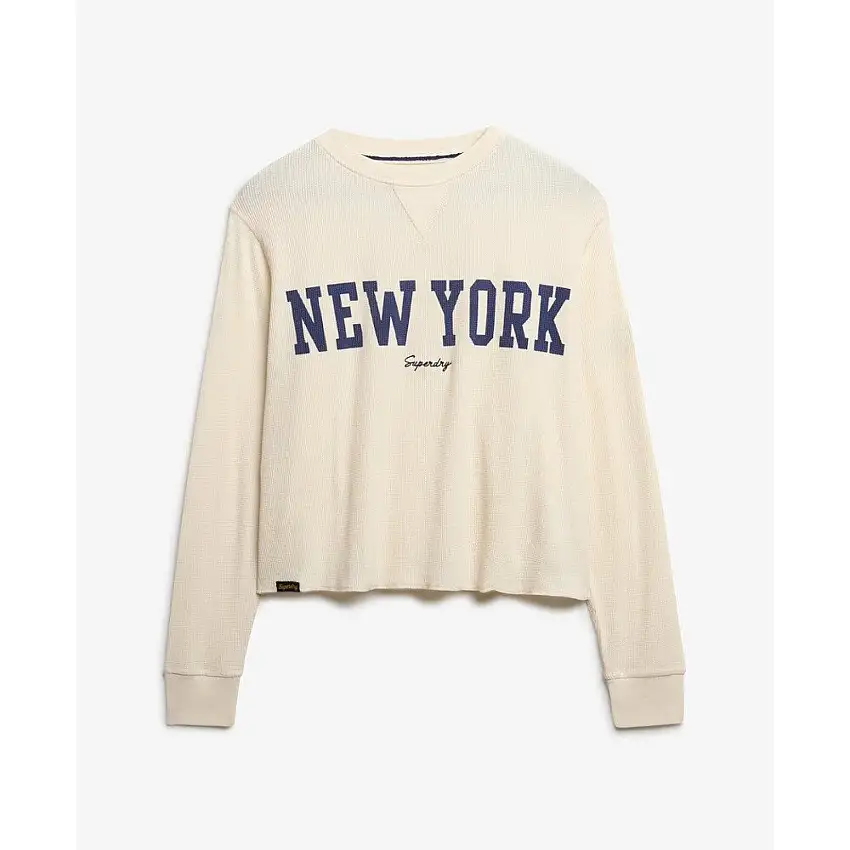 Felpa in fantasia da donna Superdry Athletic Essential