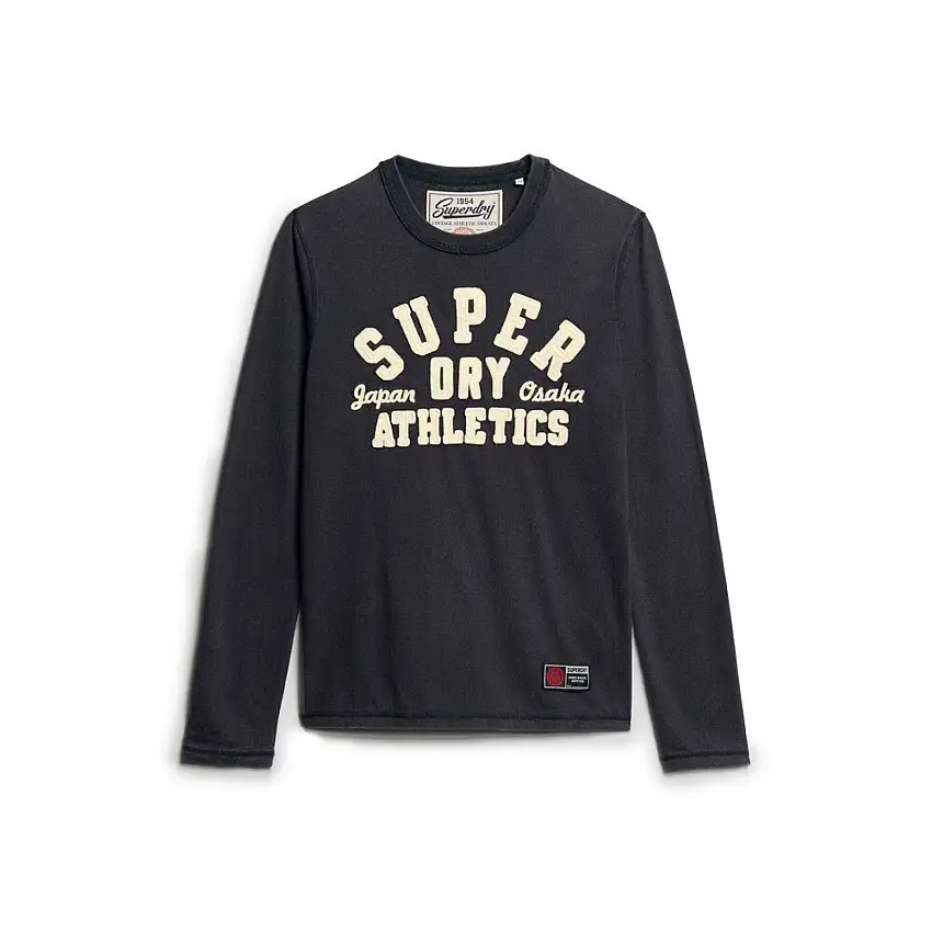 T-shirt a maniche lunghe oversize donna Superdry Vintage Athletic