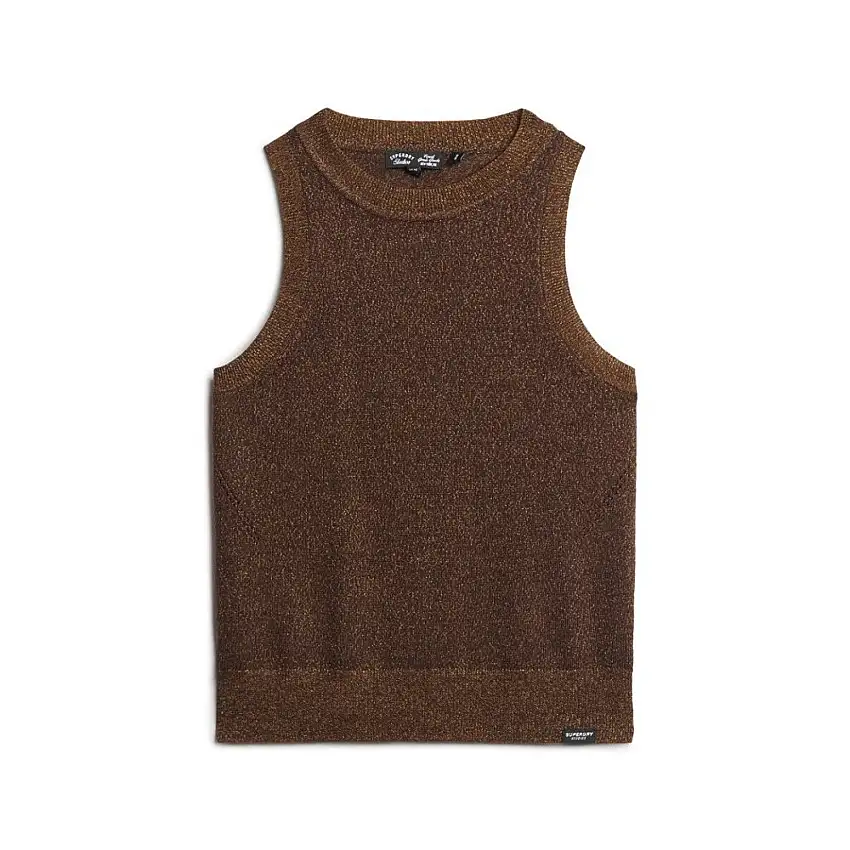 Canotta in lana merino donna Superdry